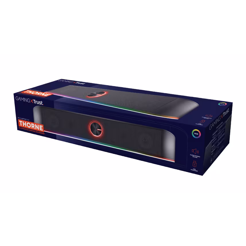 Trust GXT619 Thorne RGB LED Soundbar
