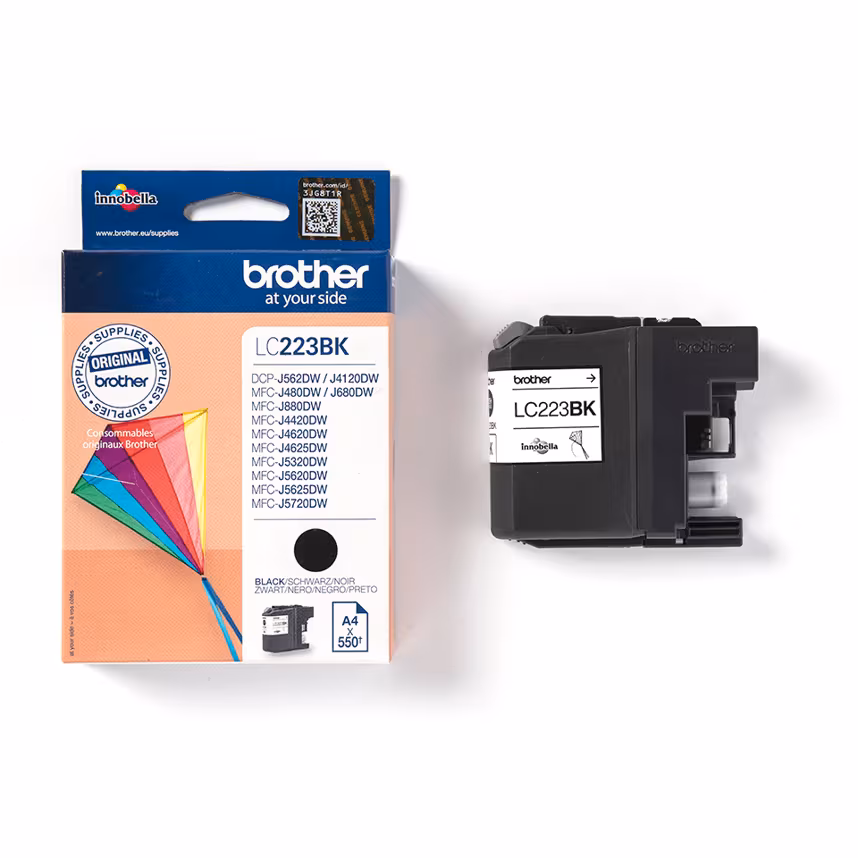 Brother LC223BK Tinte black