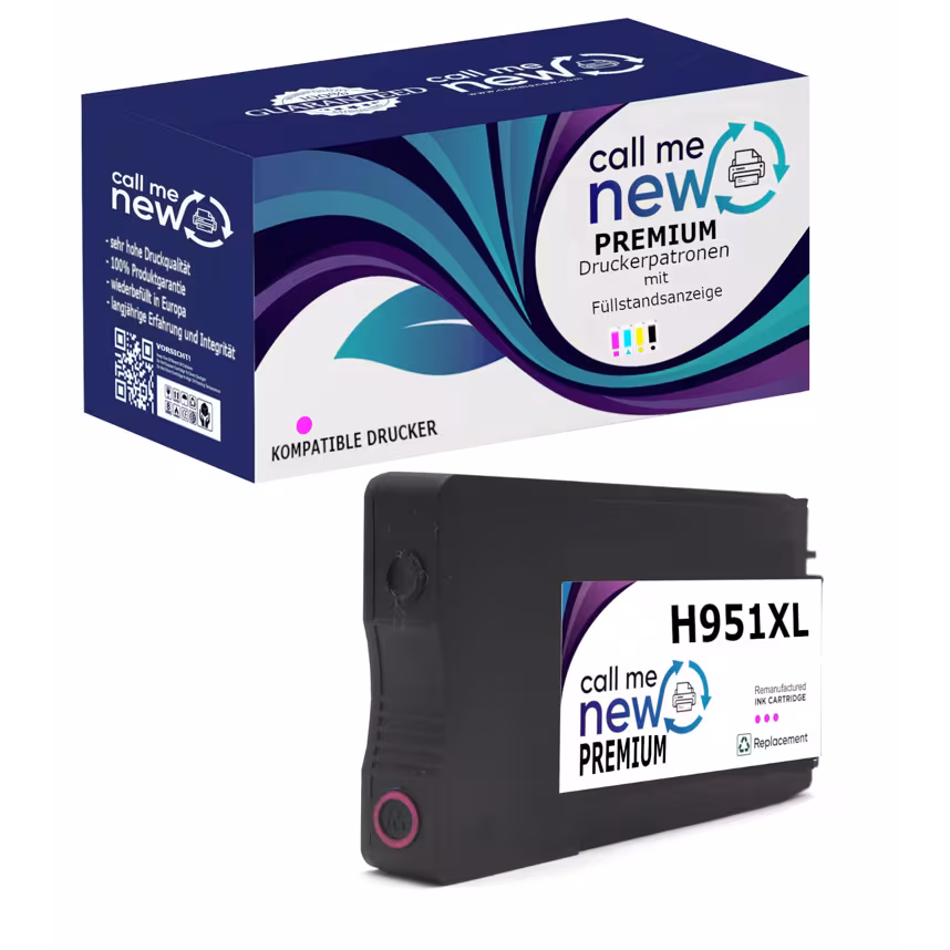 CMN Premium aufber. Tintenpatrone für HP951XL magenta