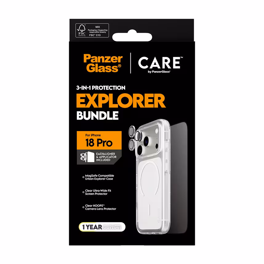 Care Flagship 3-in-1 Apple iPhone 2026 Pro Clear