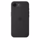 Apple iPhone 16e Silikon Case schwarz