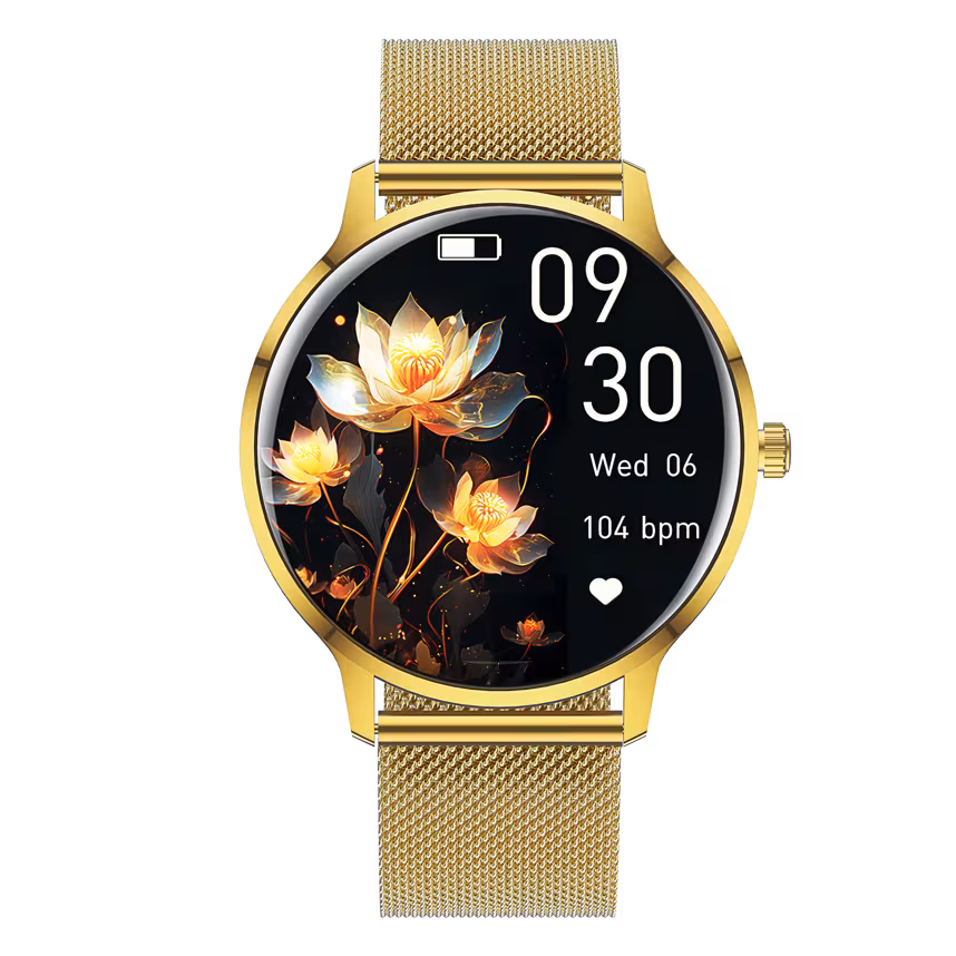 Felixx Smartwatch F616, Amoled 1.65, SUN, gold