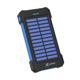 Xlayer Powerbank Solar Wireless Black/Blue 8000 mAh