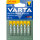 Varta Recycled Akku AAA 5+1 Blister