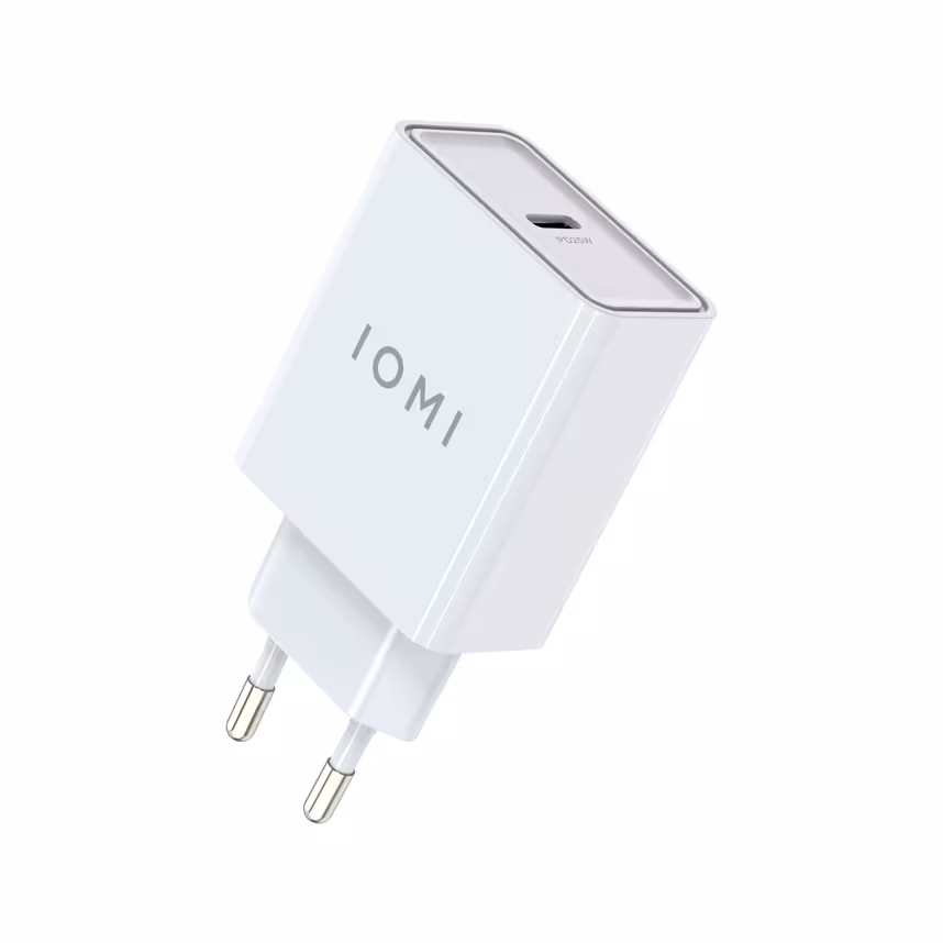 IOMI Reiselader Typ-C 25W weiß