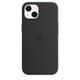 Apple iPhone 13 Silikon Case mit MagSafe schwarz