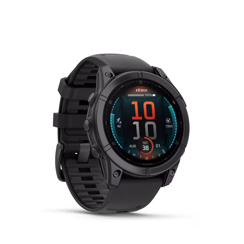 Garmin Fenix E 47mm Slate schwarz/schiefergrau