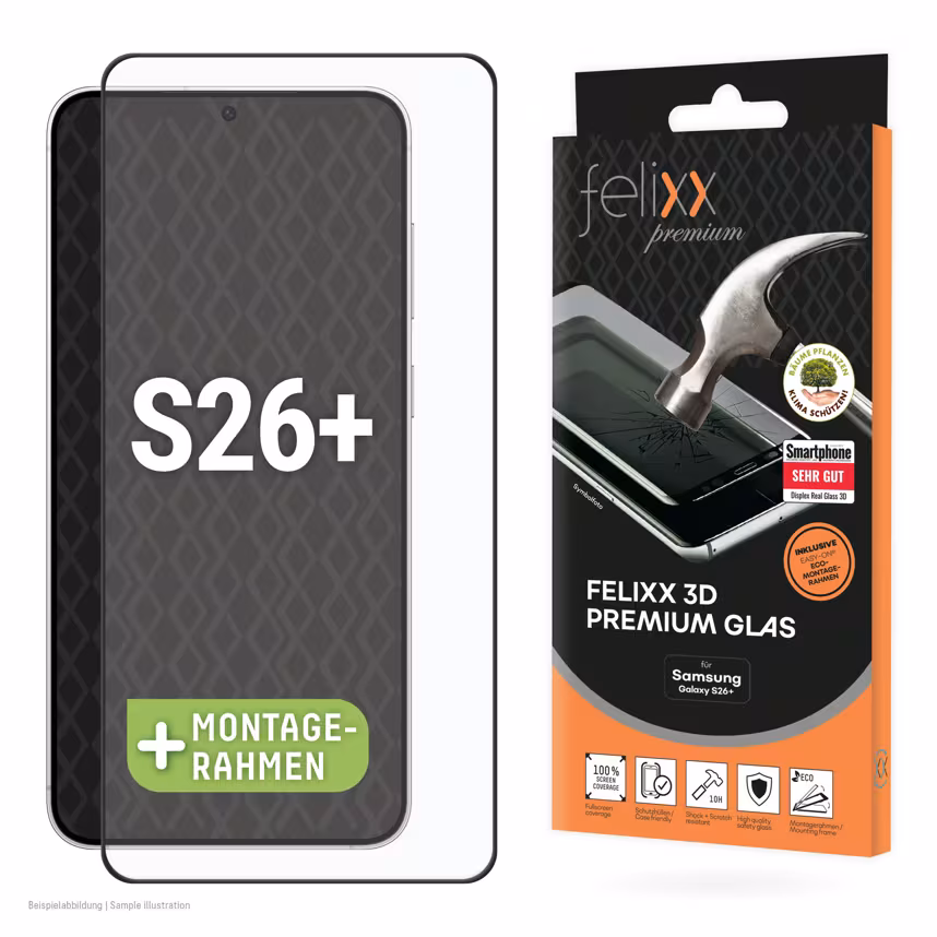 Felixx 3D Glas Full Glue Samsung Galaxy S26 Plus