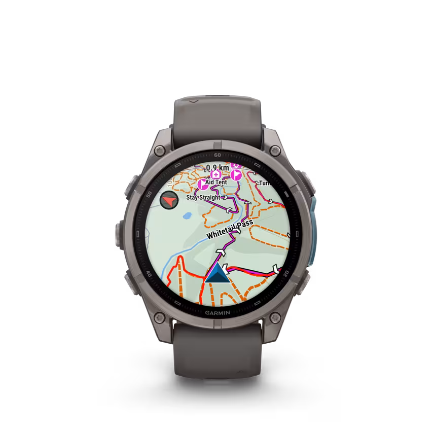 Garmin Fenix 9 47mm Kieselgrau/Titan