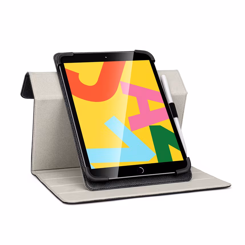 felixx Univ. Tab Case 10-11" Black drehb. Stand + Stifth.