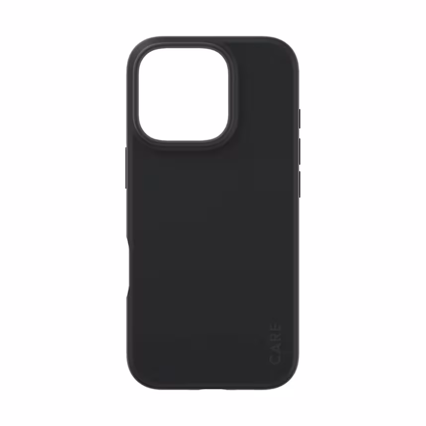 Care Back Cover Fashion Apple iPhone 16 Pro schwarz