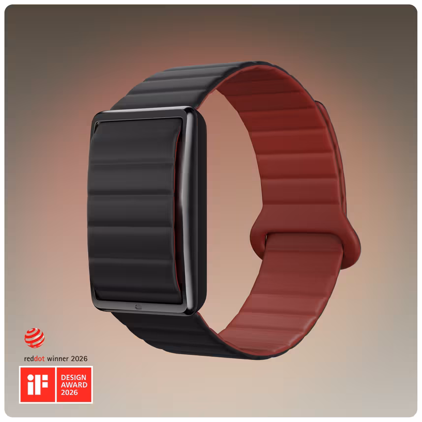 Polar Loop Gen2 Silikon Black/Red S-M