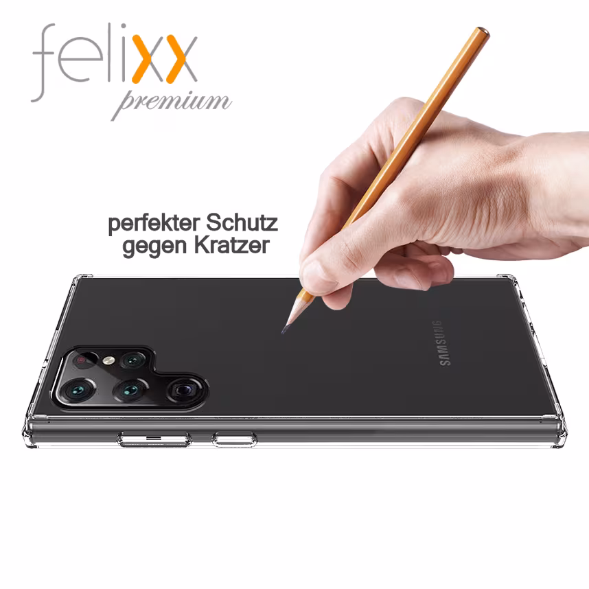 Felixx Back Hybrid Samsung Galaxy S22 Ultra clear