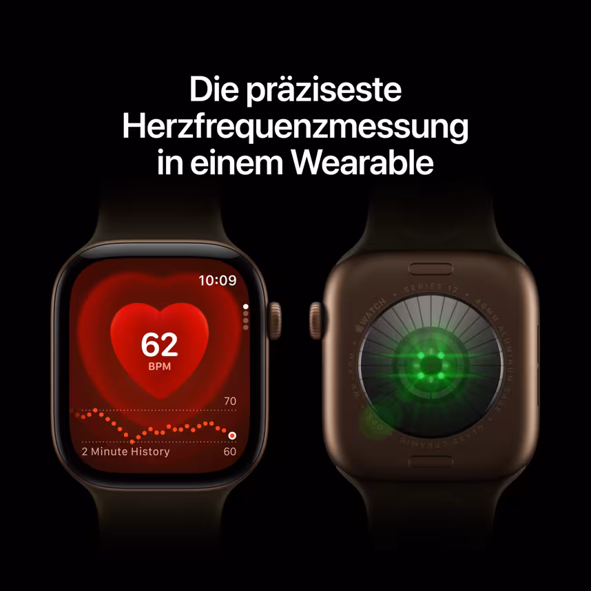 Apple Watch Series 12 GPS 42mm Black Alu Case + Black Sport S/M
