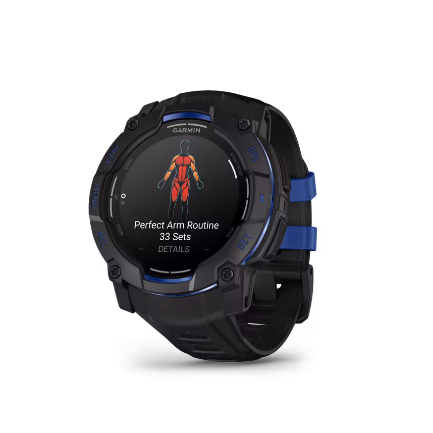 Garmin Instinct 3 AMOLED Supernova Edition 50 mm Schwarz