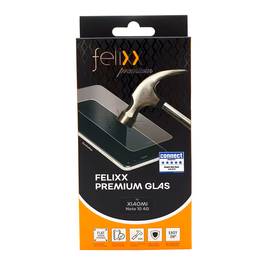 Felixx Premium Glas Case Friendly Xiaomi Redmi Note 10 4G