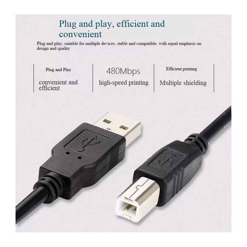 Beatec USB 2.0 Printer Cable (Type-B) 1,5m