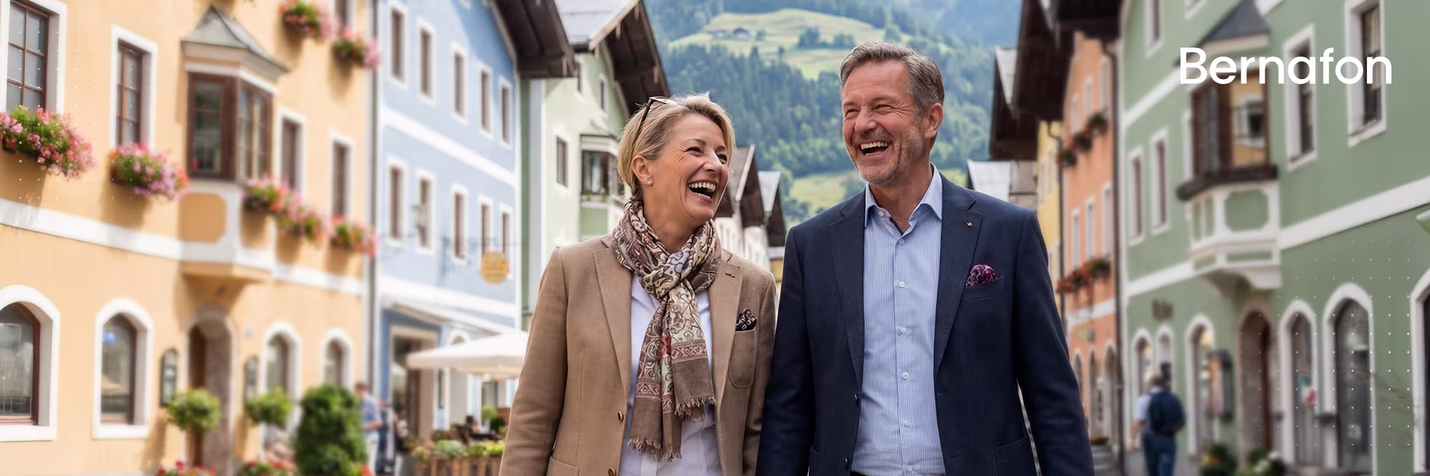 "DIe neueste Technik von Bernafon."