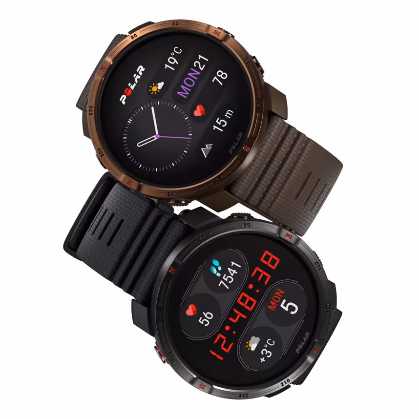 Polar Grit X2 Night Black S-L