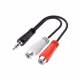 Hama Audio-Adapter 3,5mm Klinke Cinch-Buchse, stereo