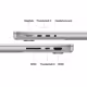 Apple MacBook Pro 14"/M4/10CPU/10GPU/24GB/1TB/silber