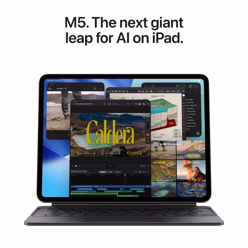 Apple iPad Pro 11" Wi-Fi + Cellular Standardglas 1TB Silber