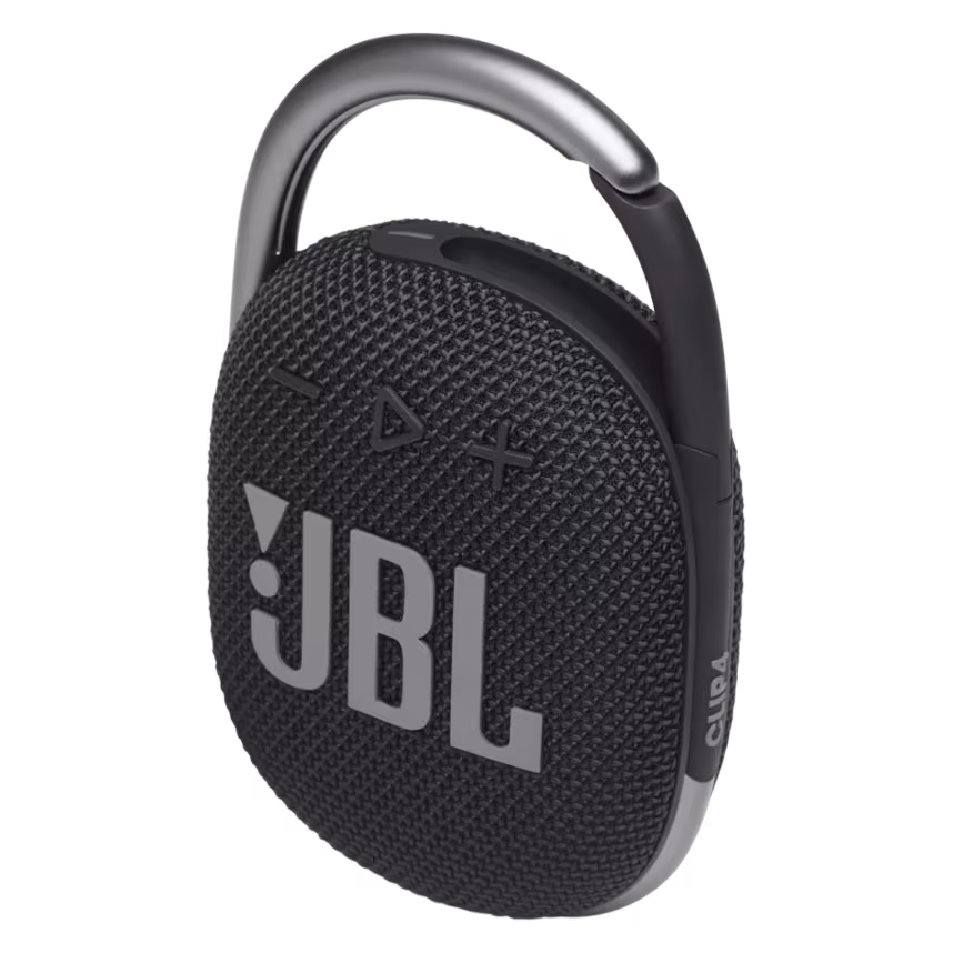 JBL Clip4 Bluetooth-Lautsprecher mit Karabinerhaken schwarz