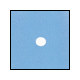 Cokin A067 Center Spot Blau