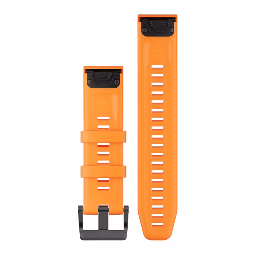 Garmin QuickFit 22 Uhrenband Silikon Orange