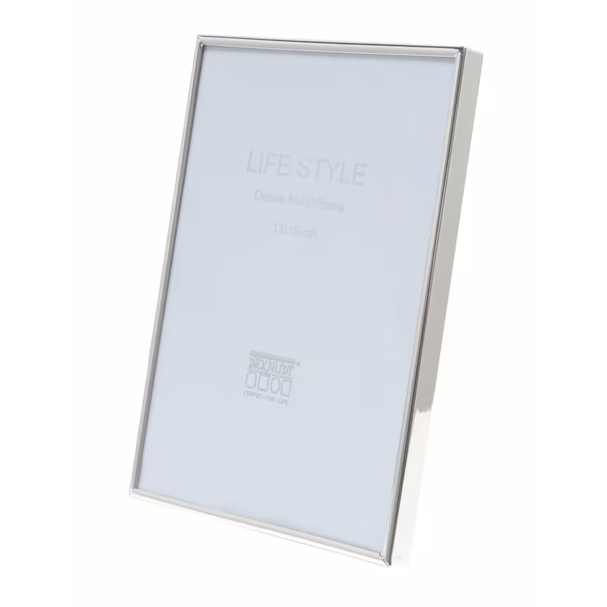 Deknudt S58MS1 13x18 Metall silber glänzend