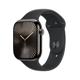 Apple Watch S10 LTE 46mm Slate Titanium Case + black Band M/