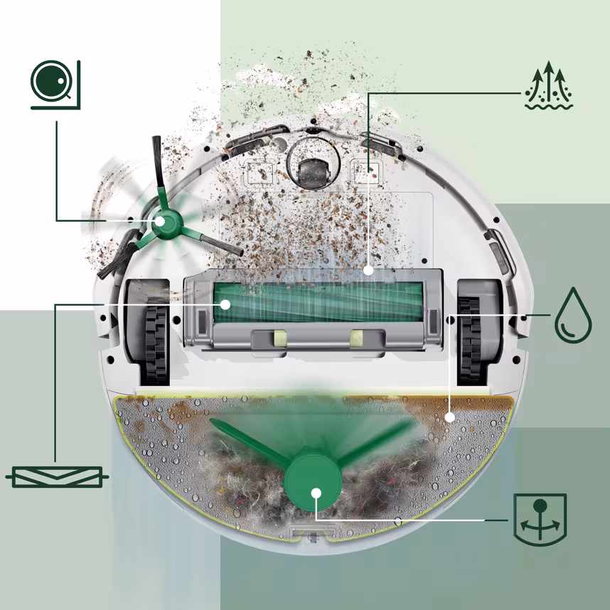 iRobot Roomba 205 Combo Roboter weiß