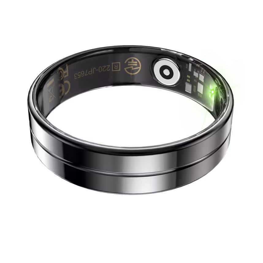 felixx SmartRing SR11 Slim Schwarz Edelstahl - #9 (59,5mm)