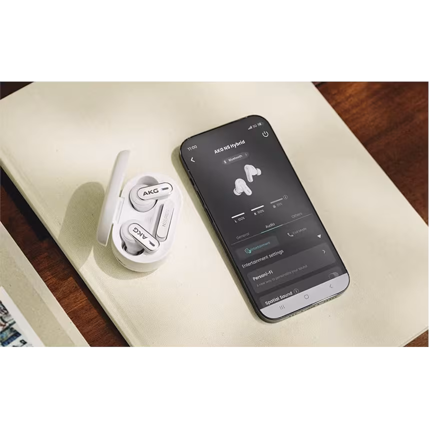 AKG N5 Hybrid ANC True Wireless White

