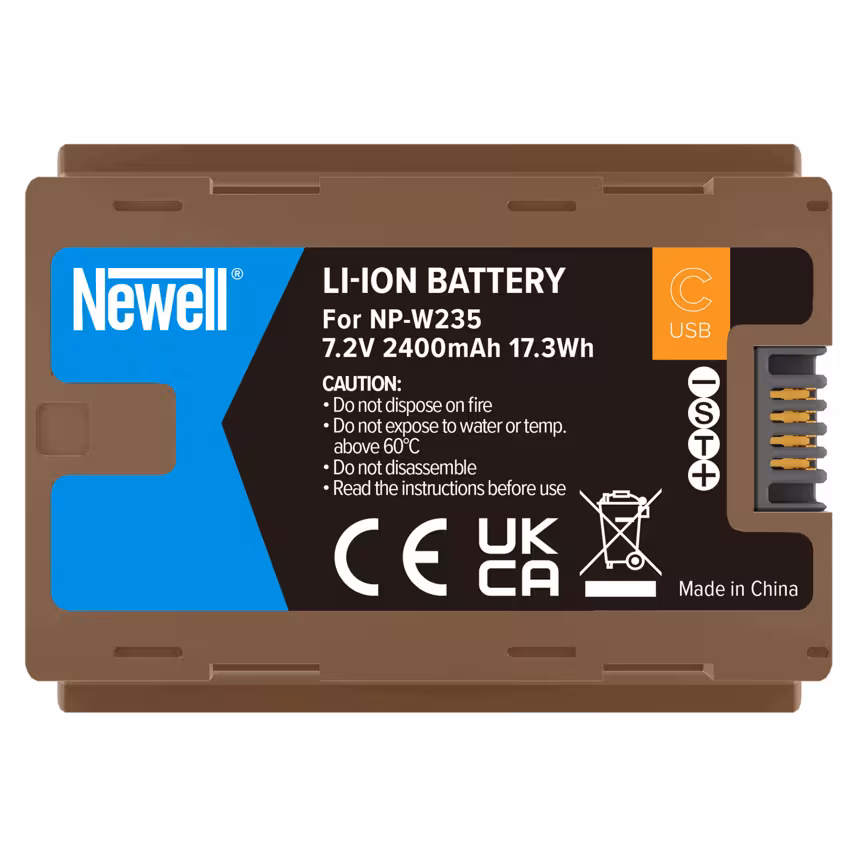 Newell Akku USB-C Fujifilm NP-W235