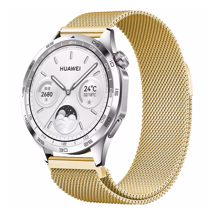 Felixx Smartwatcharmband Edelst./Milanaise Gold-Universal 20mm
