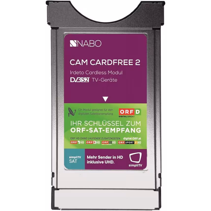NABO CAM CARDFREE 2 / CI Plus Modul SimpliTV SAT