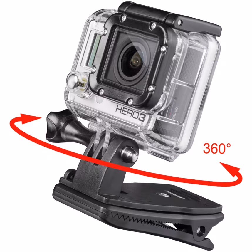 Mantona Befestigungsklemme 360 f&uuml;r GoPro