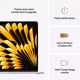 Apple MacBook Air 15 M4/10CPU/10GPU/16GB/256GB SSD polarster