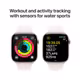 Apple Watch S10 GPS 46mm rose gold Alu Case + blush Band S/M