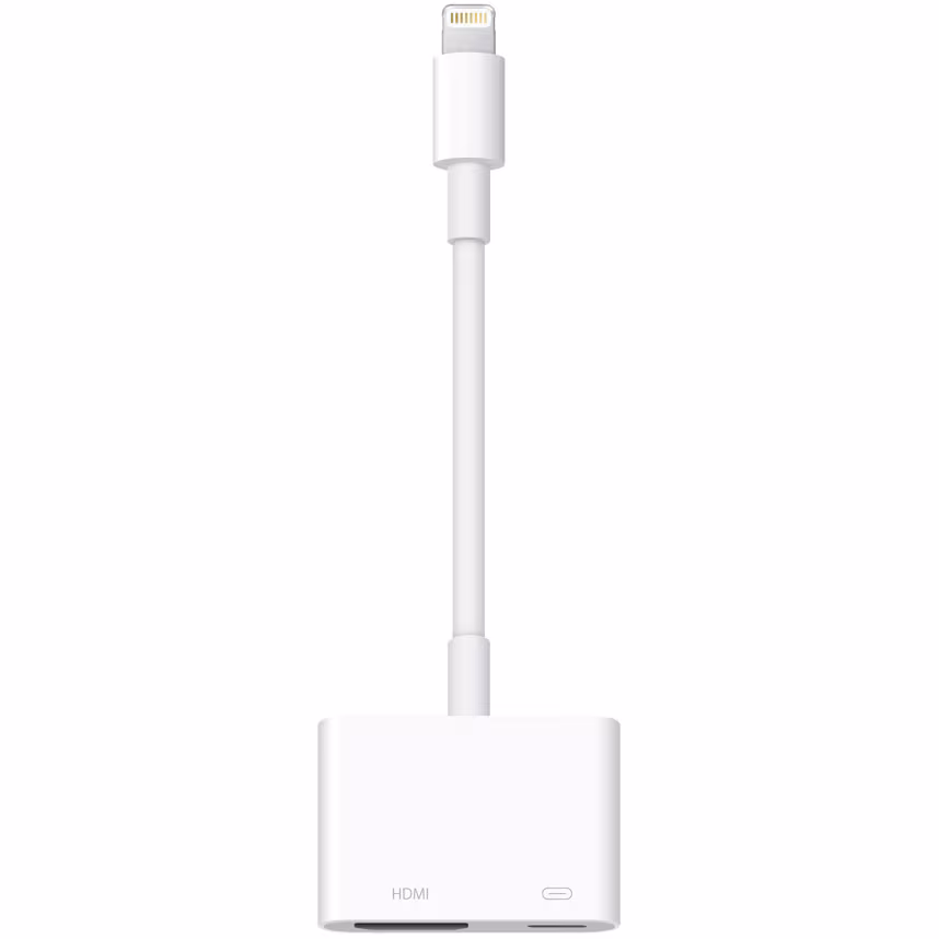 Apple Lightning auf AV Adapter