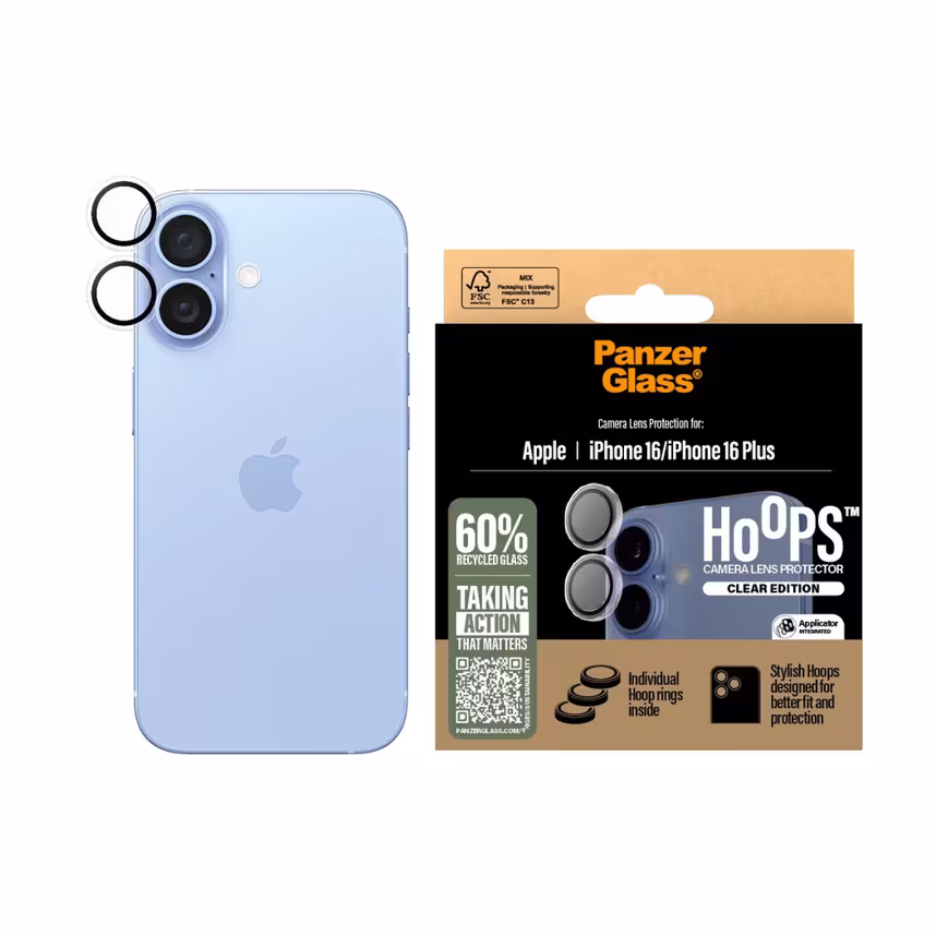 Panzerglass Camera Protection Apple iPhone 16/16 Plus