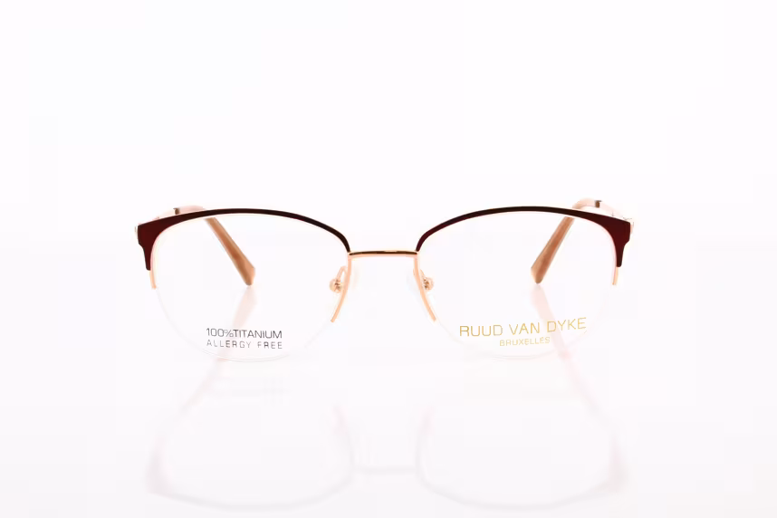 Ruud van Dyke 1151T-3H Damenbrille Halbrand