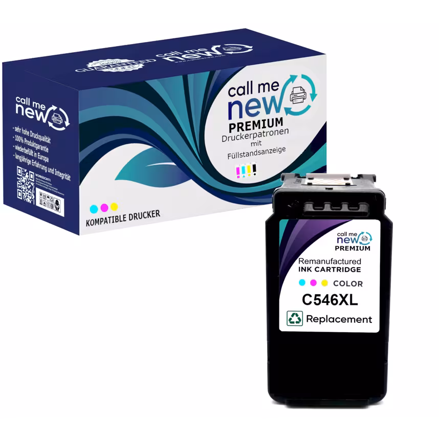 CMN Premium aufber.Tintenpatrone Canon CL-546XL farbig