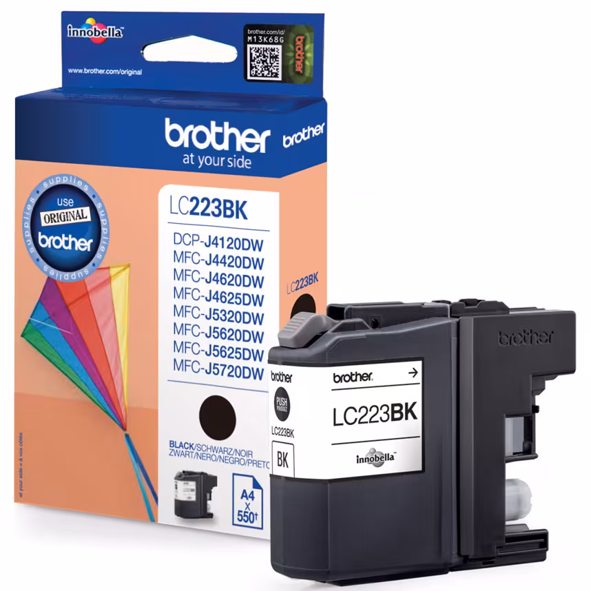Brother LC223BK Tinte black