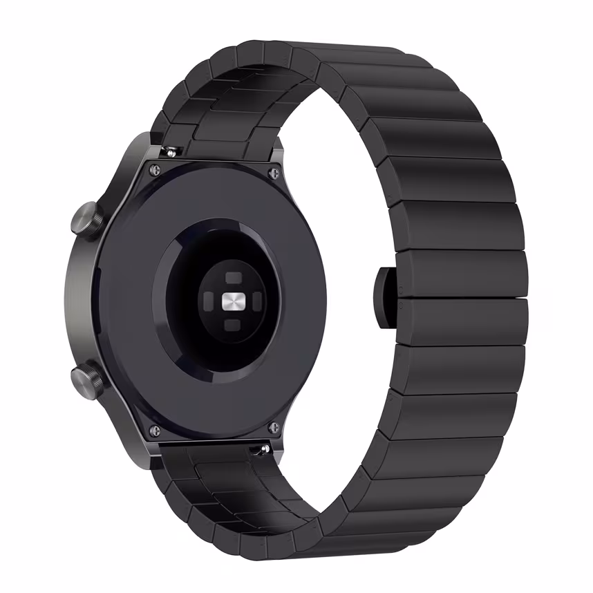 Felixx Smartwatcharmband Edelst./Butterfly Black-Universal 22mm
