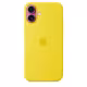  Apple iPhone 16 Plus Silikon Case mit Magsafe star fruit 