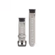 Garmin Quickfit Band 20mm Silikon Beige schwarz