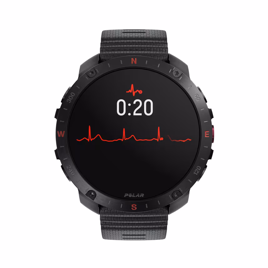 Polar Grit X2 Pro Hook-Loop schwarz