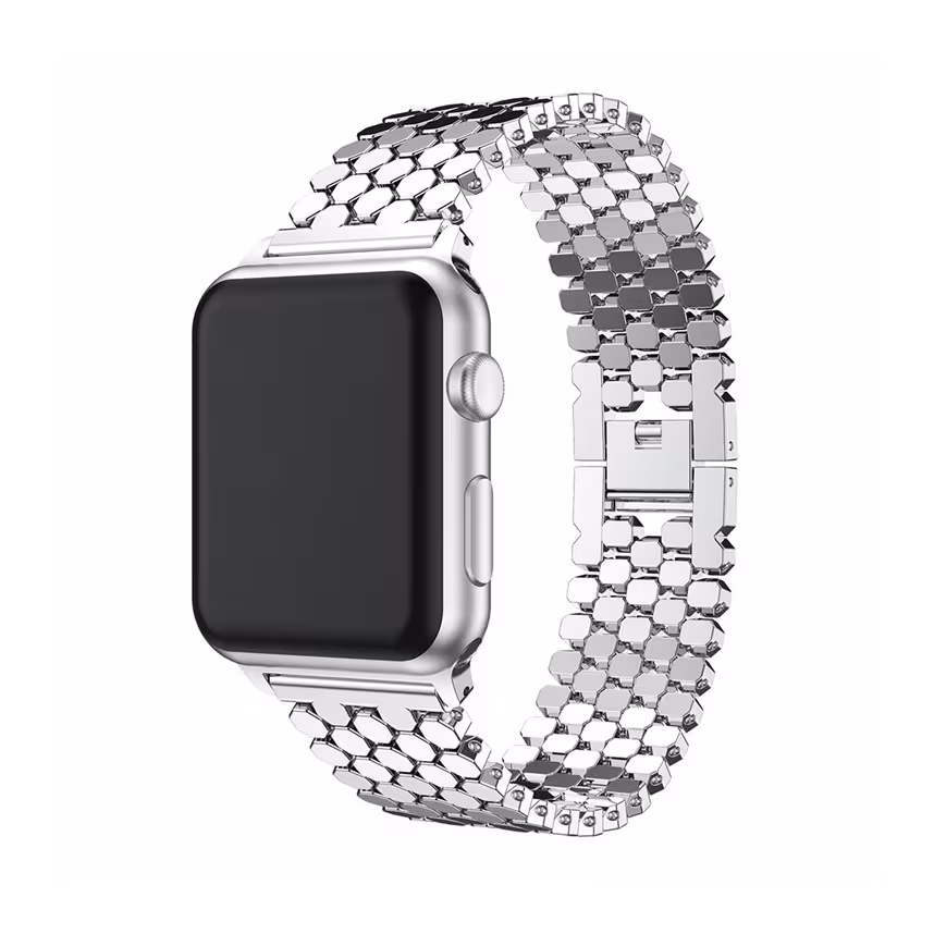 Mika Uhrenarmband Apple 38/40mm Alu silber